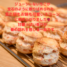 画像をギャラリービューアに読み込む, いちごスコーン 2個入