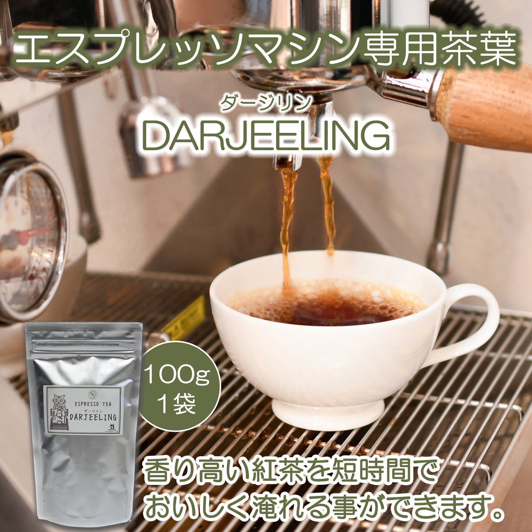 エスプレッソティー　ダージリン 100g袋入リーフ＜エスプレッソマシーン用＞